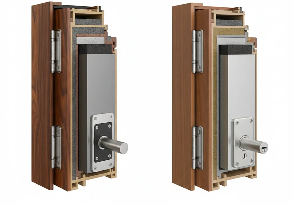 What Separates Premium Security Doors from Basic Options?