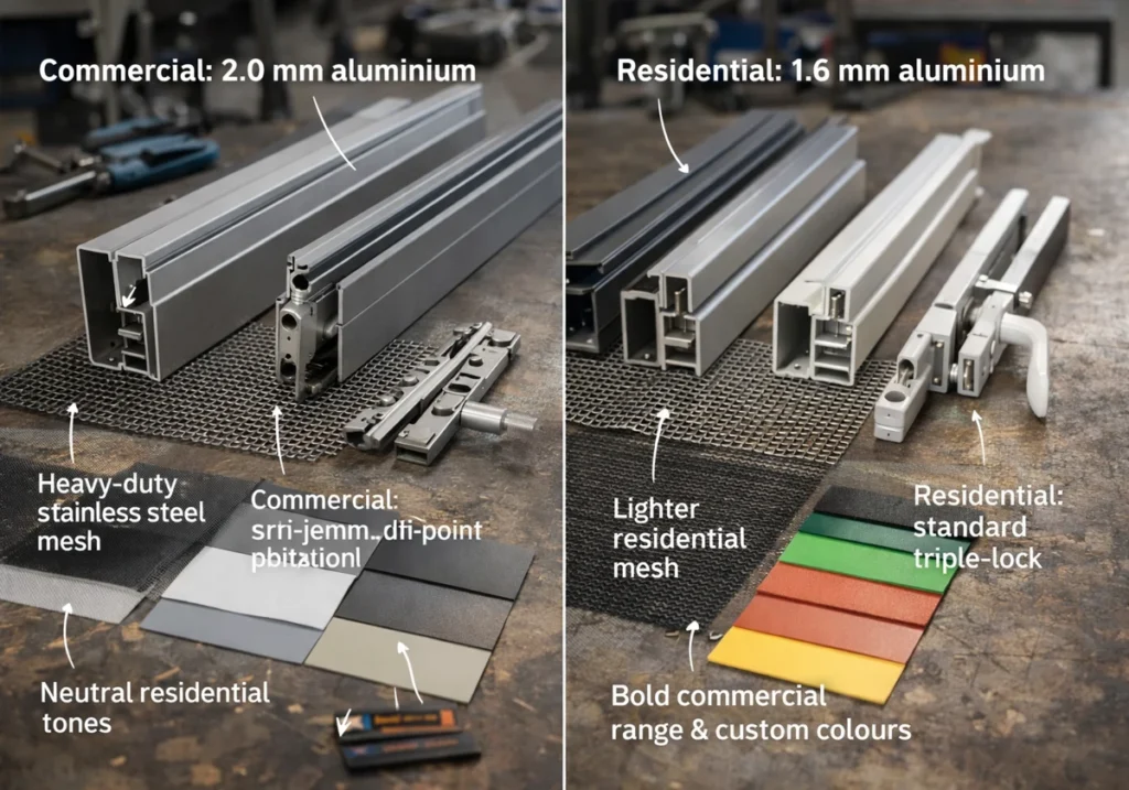 Key Differences: Residential vs Commercial Security Solutions
