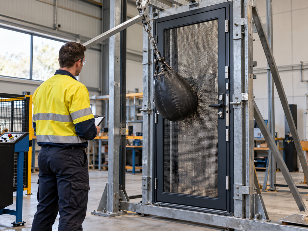 Testing Requirements: What Australian Security Door Standards Require