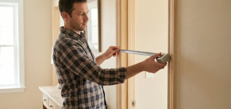 How to Measure a Door Frame Before Ordering a New Door