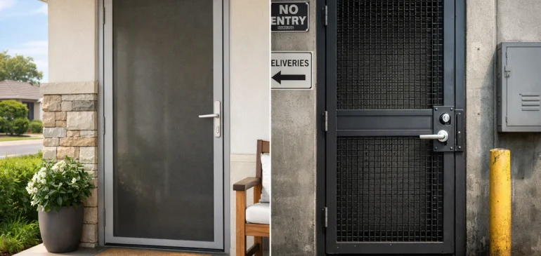 Industrial Door Security